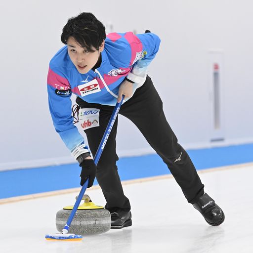 吉田知・清水組と対戦する松村雄（C）JCA IDE