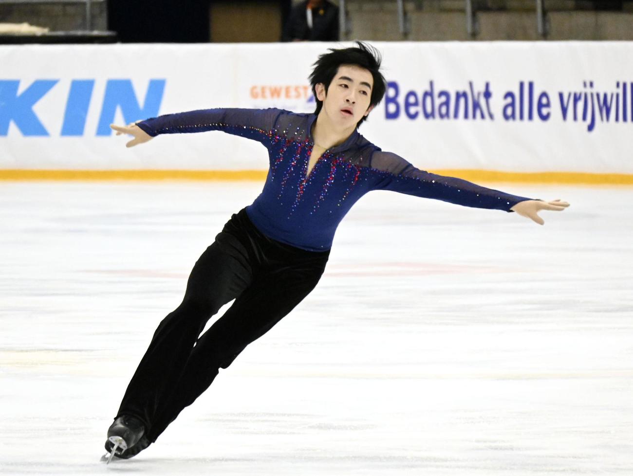 男子フリーの壷井達也（共同）