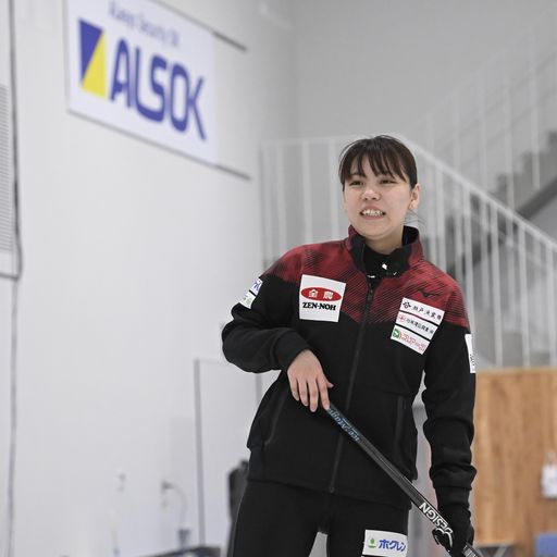 松村千・谷田組との準々決勝に臨む奥山（C）JCA IDE