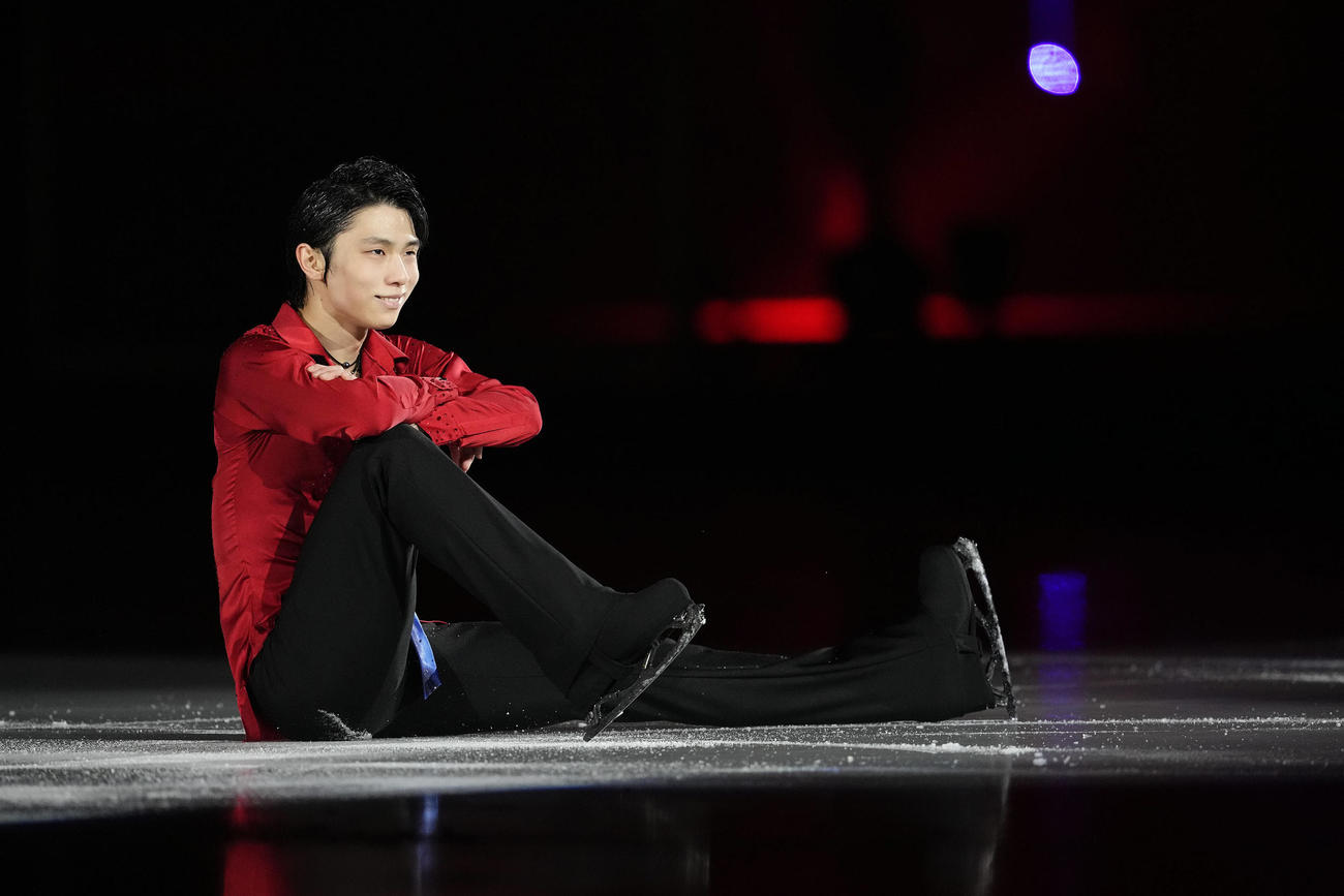 アイスショー「GIFT」で笑顔を見せる羽生結弦さん（C）2023 GIFT Official