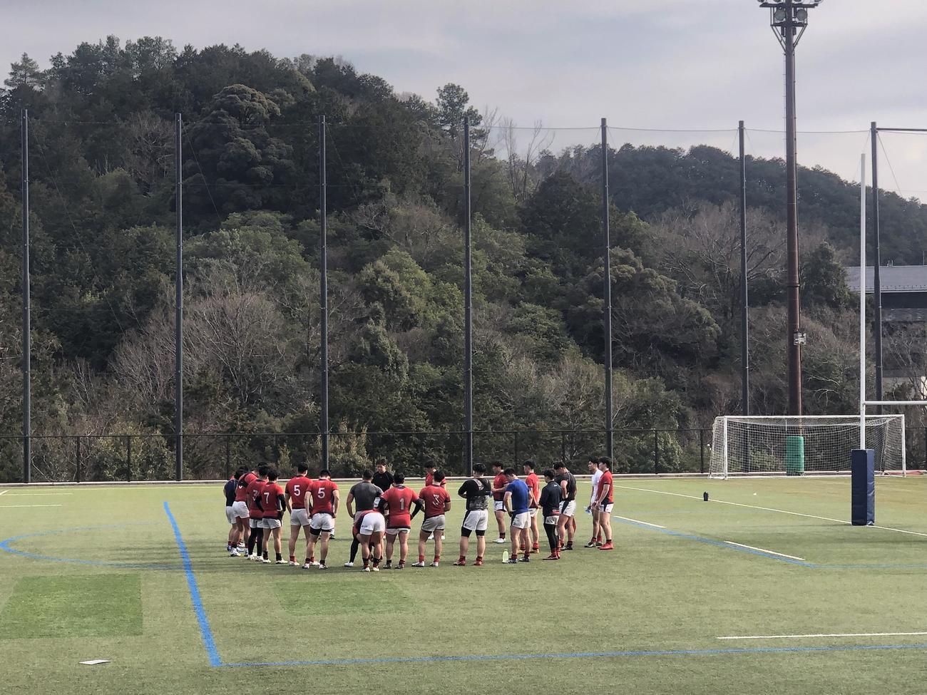 悲願の大学日本一に向け始動した京産大のメンバー