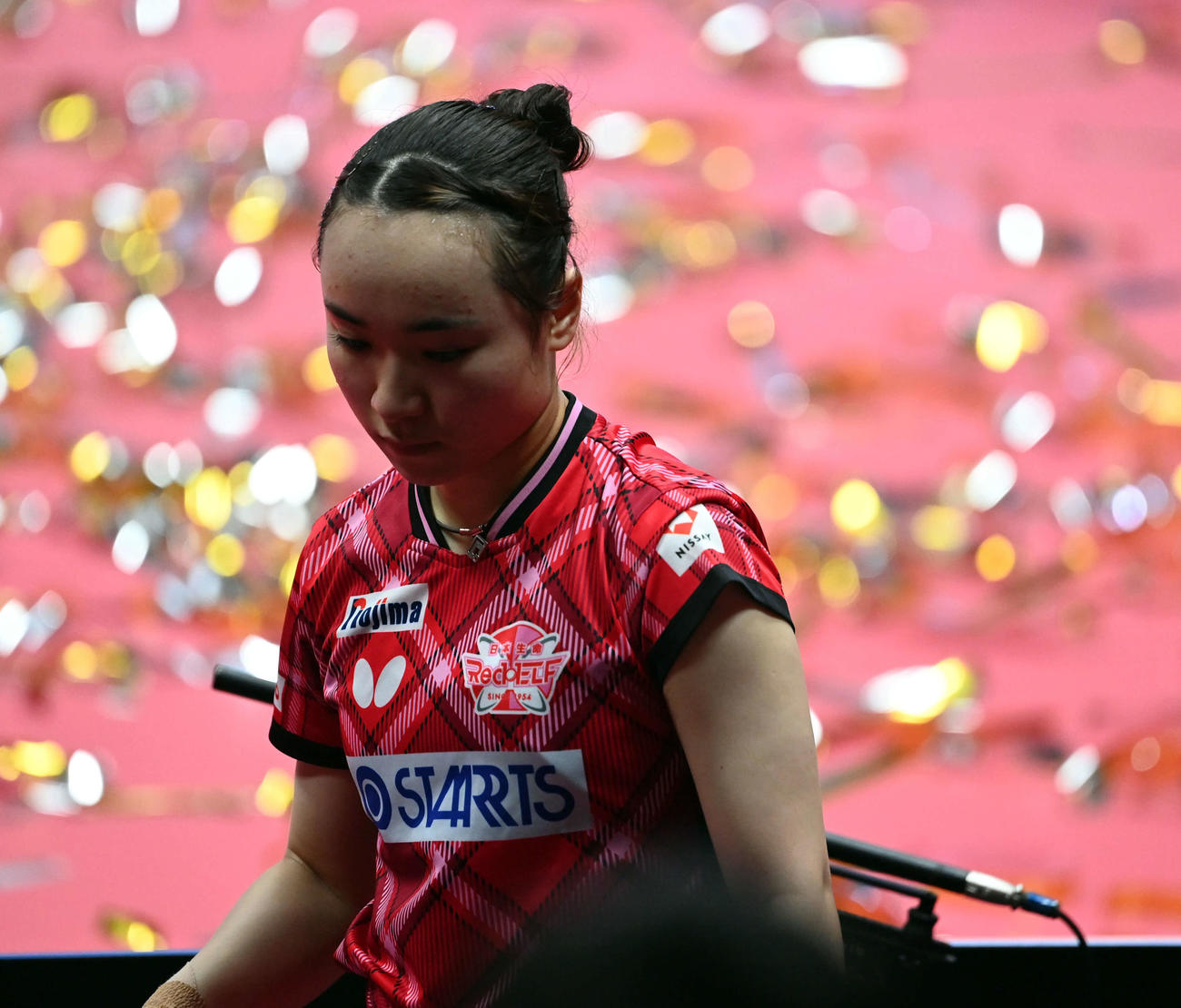 ビクトリーマッチで神奈川・木原に敗れた日本生命・伊藤（撮影・たえ見朱実）