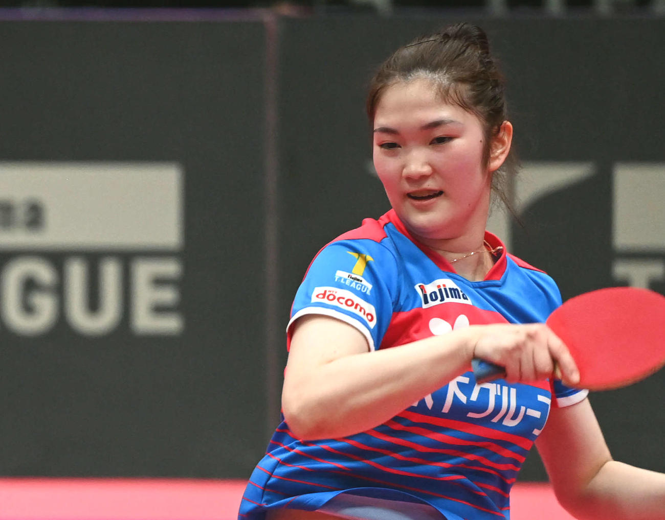 ビクトリーマッチで日本生命・伊藤に勝利した神奈川・木原（撮影・たえ見朱実）