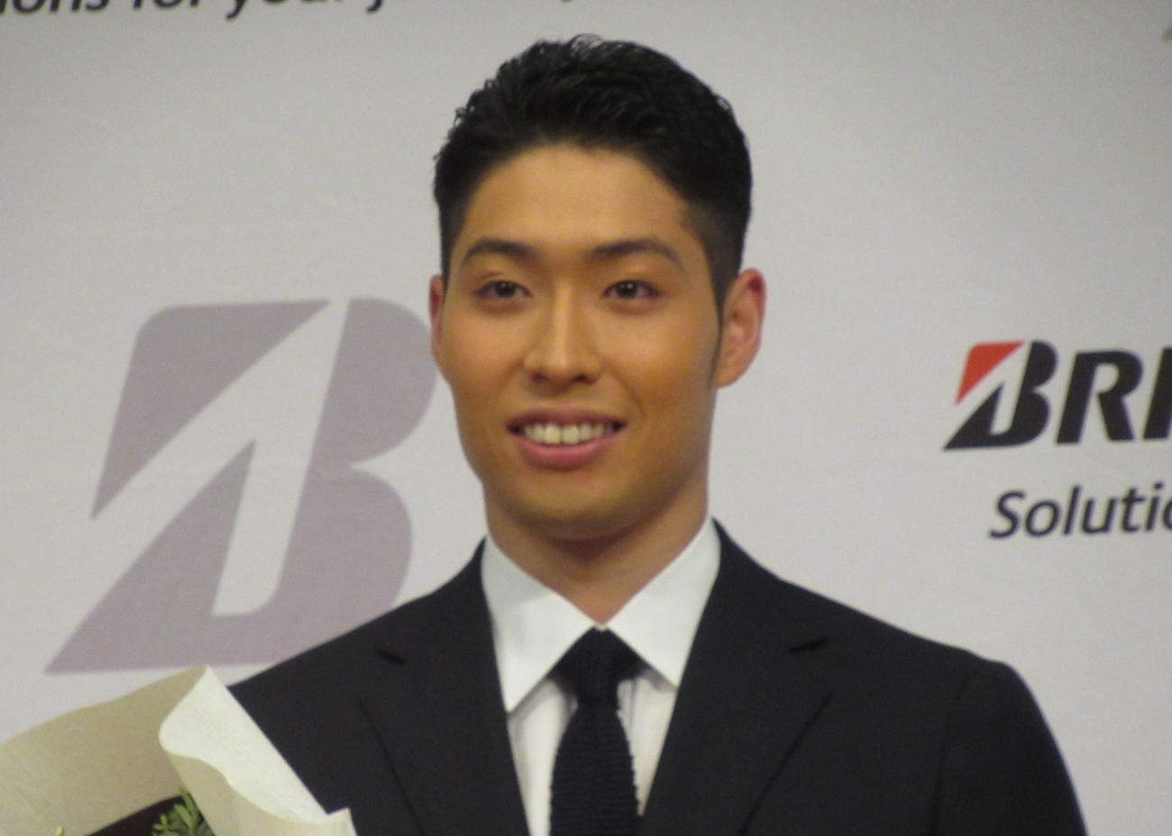 萩野公介さん（2021年10月撮影）