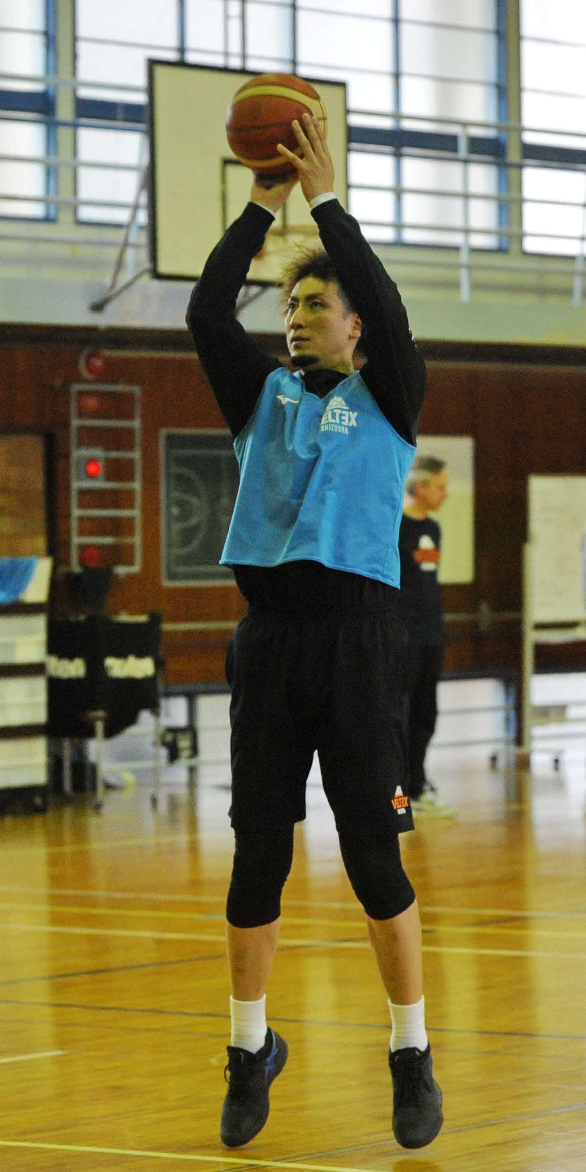 リーグ最終戦に向けて練習に励むベルテックス静岡PF加納