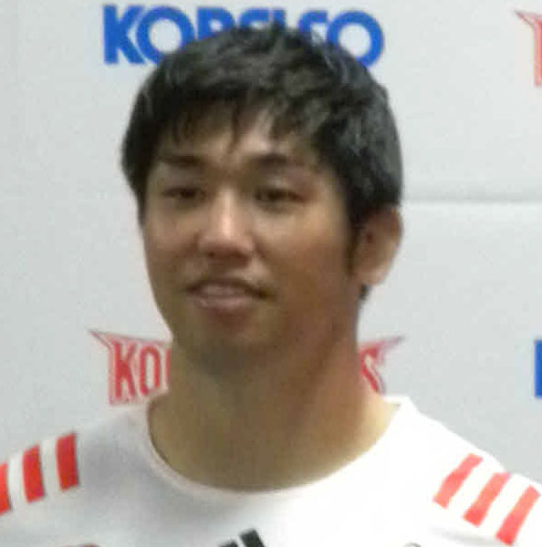 橋本皓選手（2021年10月撮影）