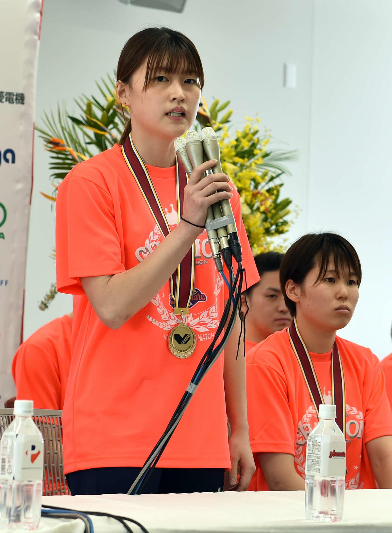 「北原監督、西尾部長を胴上げできて良かった」と語った草島