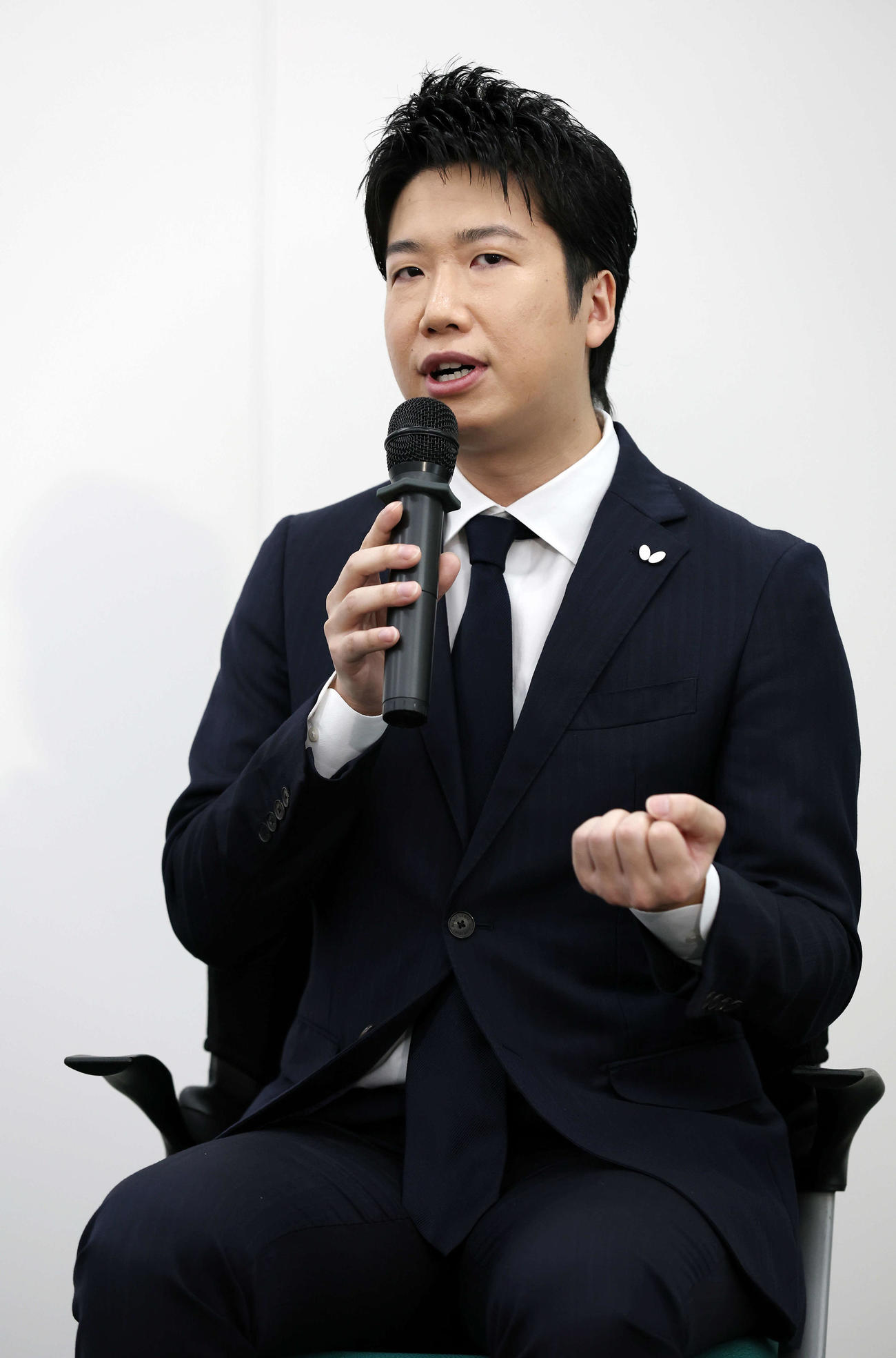 水谷隼氏（2023年4月25日撮影）