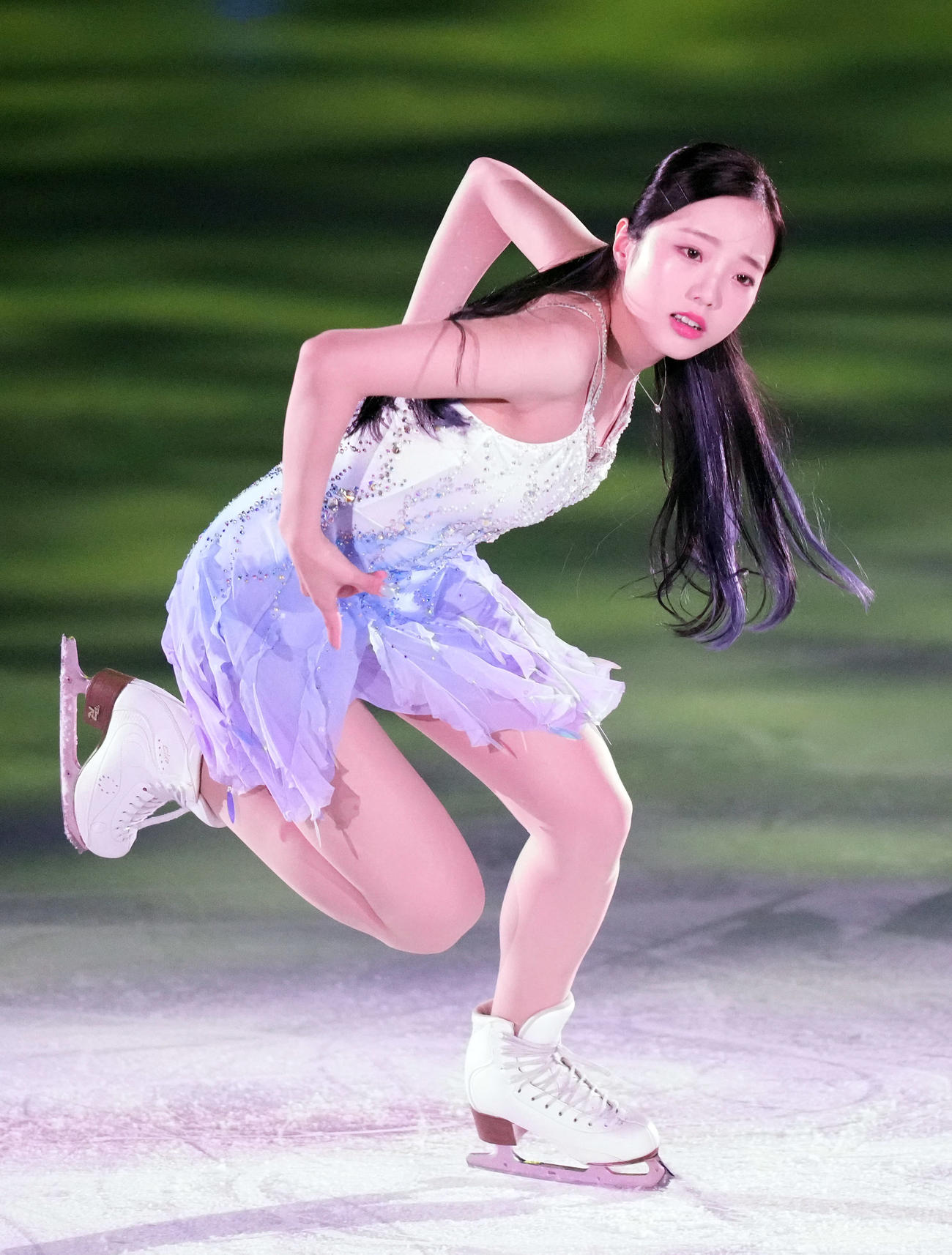 「プリンスアイスワールド2023－2024横浜公演」で演技を見せる本田（撮影・狩俣裕三）