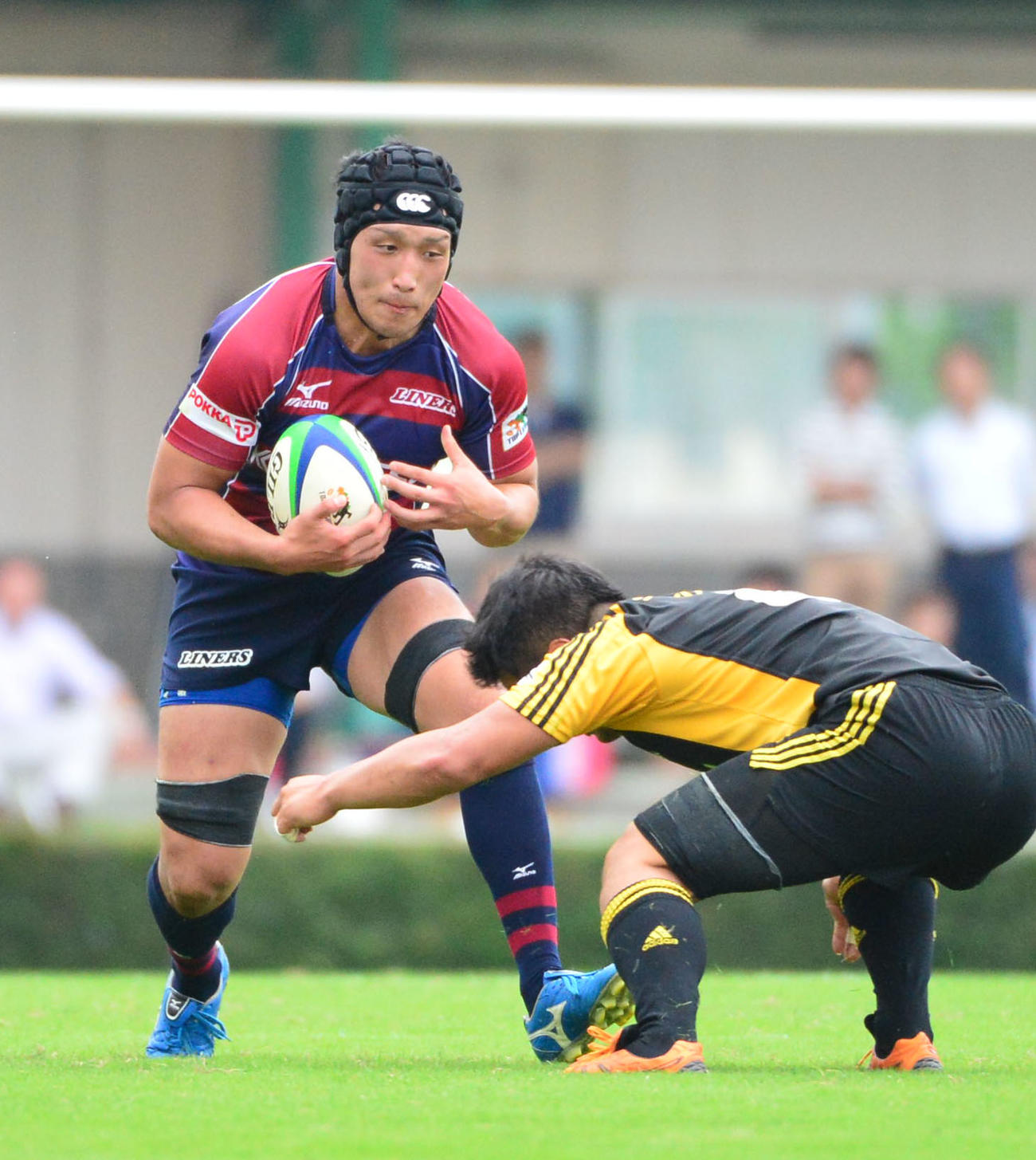 12年10月、近鉄の一員としてプレーした中井太喜さん