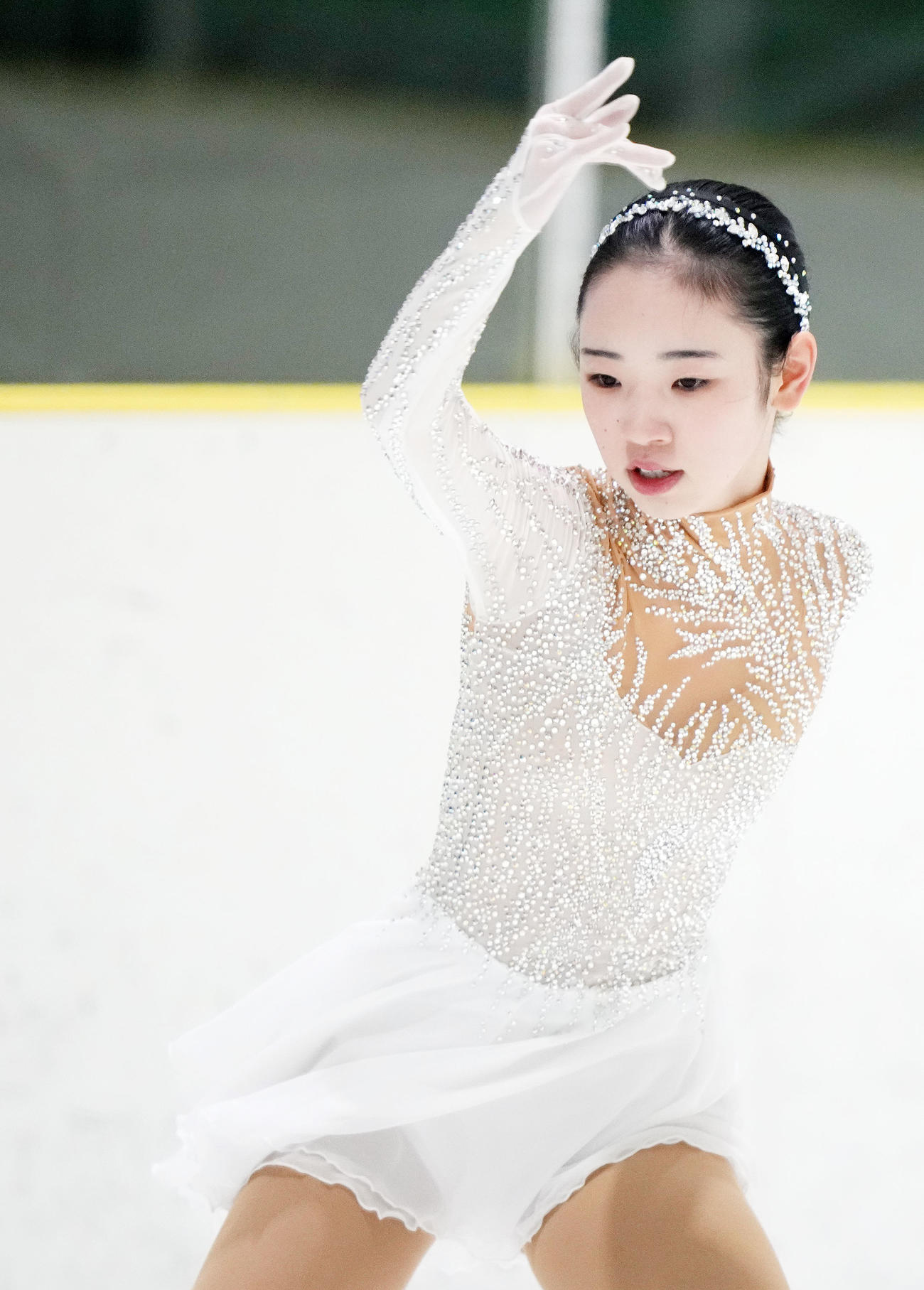 長岡柚奈（2023年1月17日撮影）