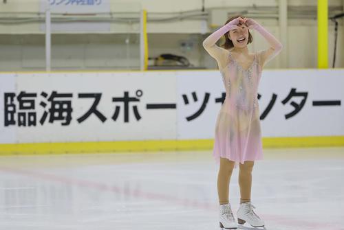 大阪府立臨海スポーツセンター創立50周年感謝祭でゲスト出演する元五輪代表の村上(撮影・上田博志)