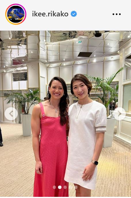 池江璃花子のインスタグラムから