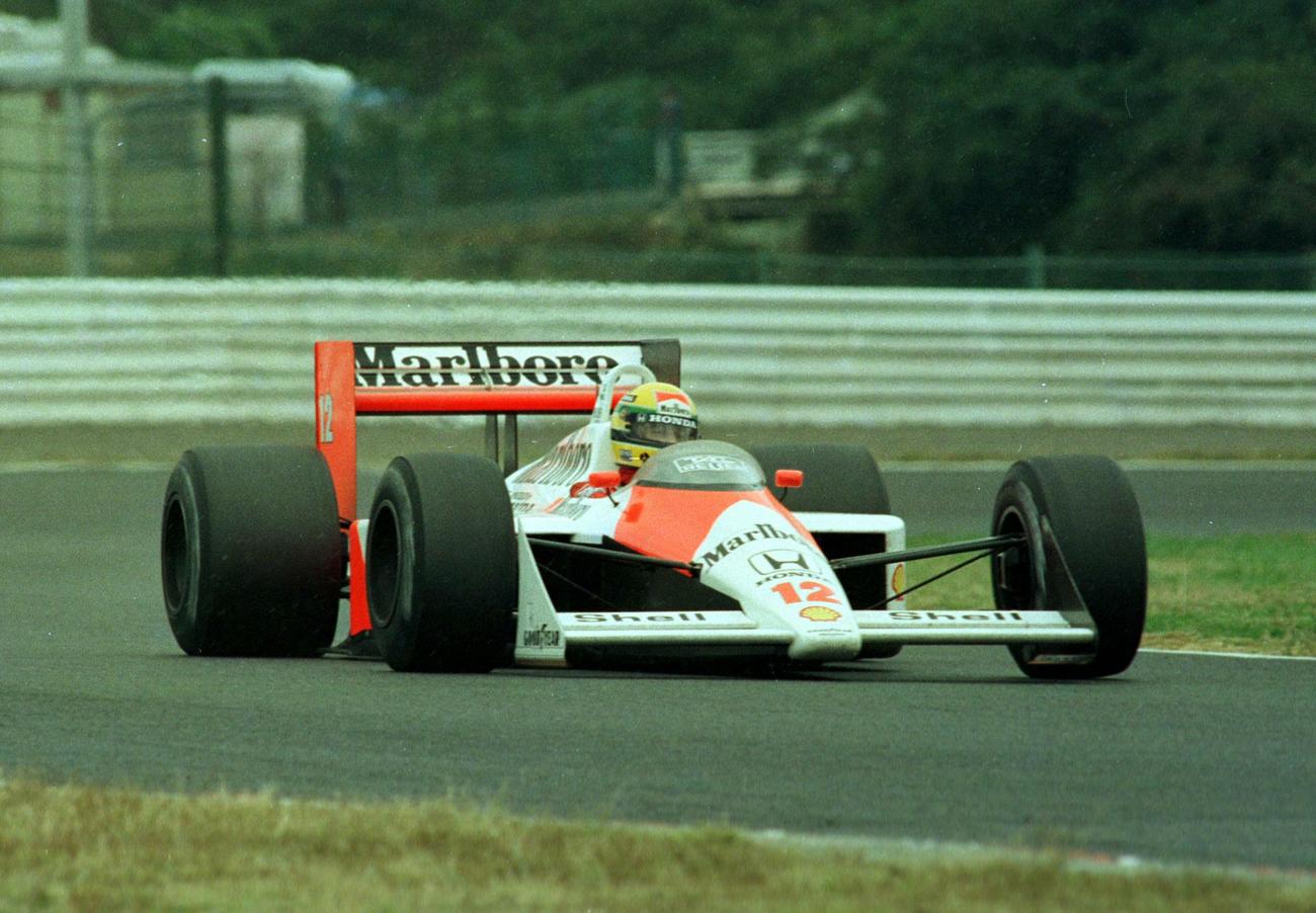 88年F1鈴鹿GPでアイルトン・セナらを擁し圧倒的力を発揮したマクラ−レン・ホンダ
