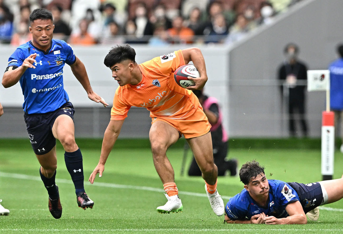 東京ベイWTB木田晴斗（中央）（2023年5月20日撮影）