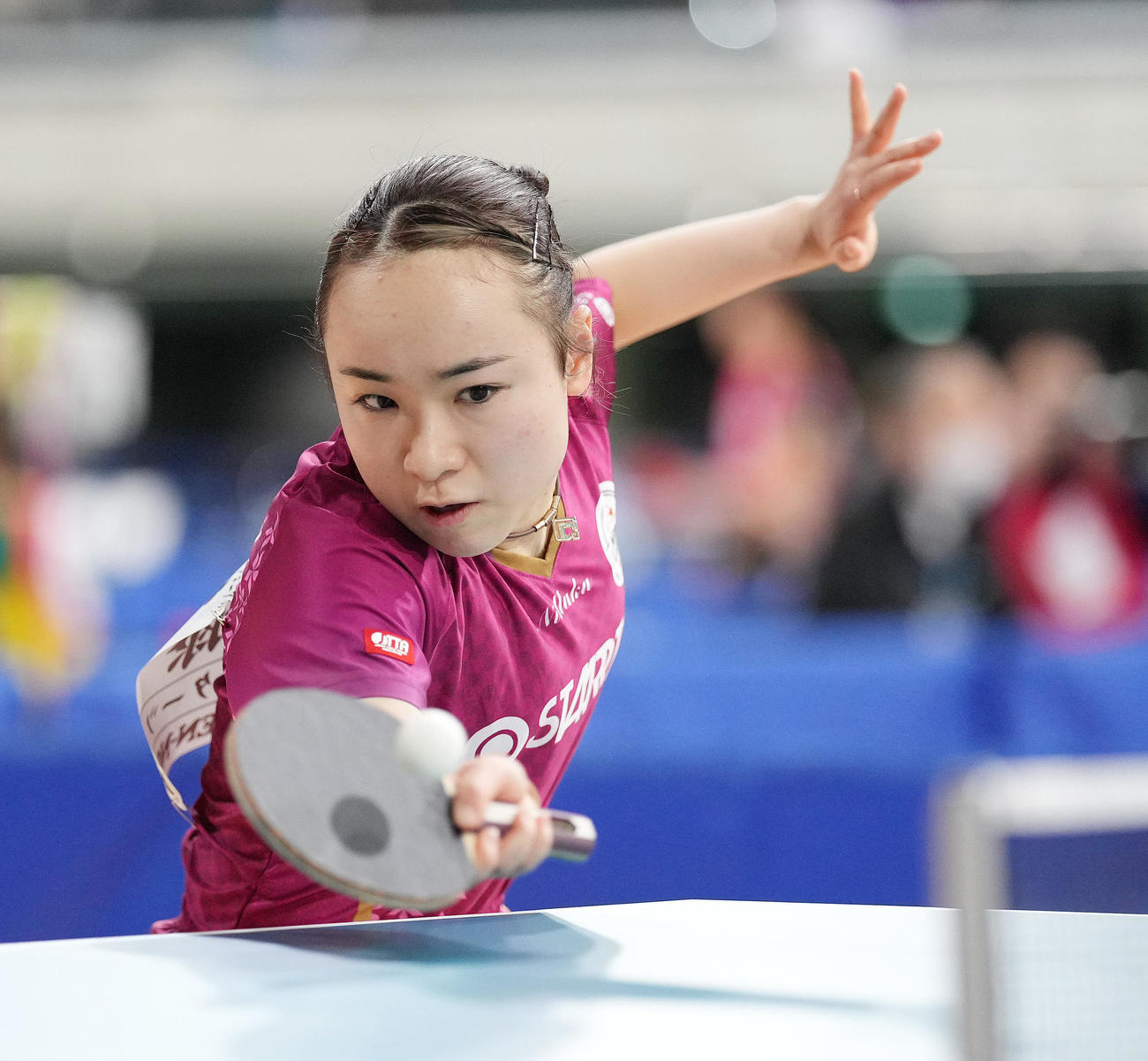 伊藤美誠（2023年1月27日撮影）