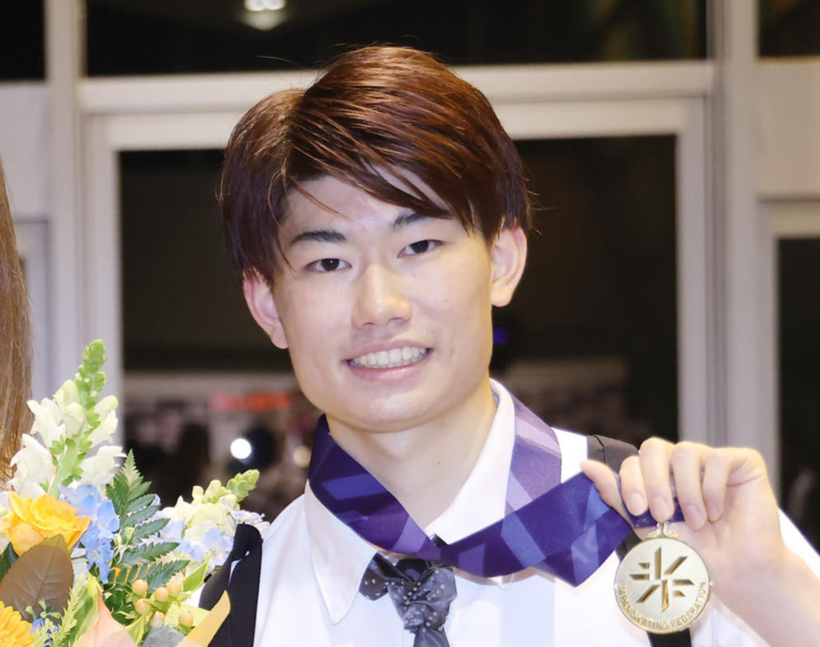 フィギュアスケート森田真沙也（22年11月26日撮影）