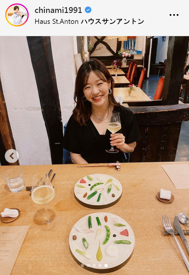 吉田知那美のインスタグラムから