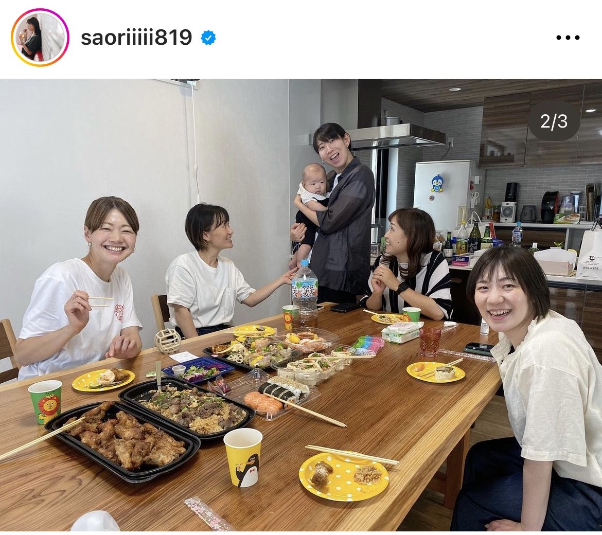 木村沙織さんのインスタグラムから