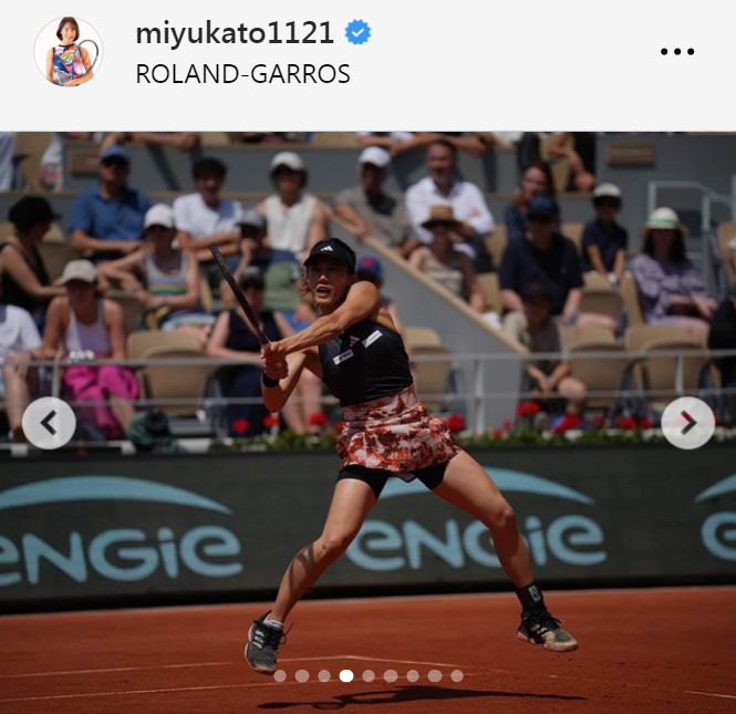 加藤未唯のインスタグラムから