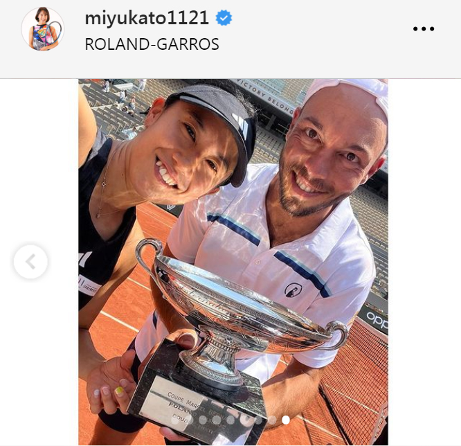 加藤未唯のインスタグラムから