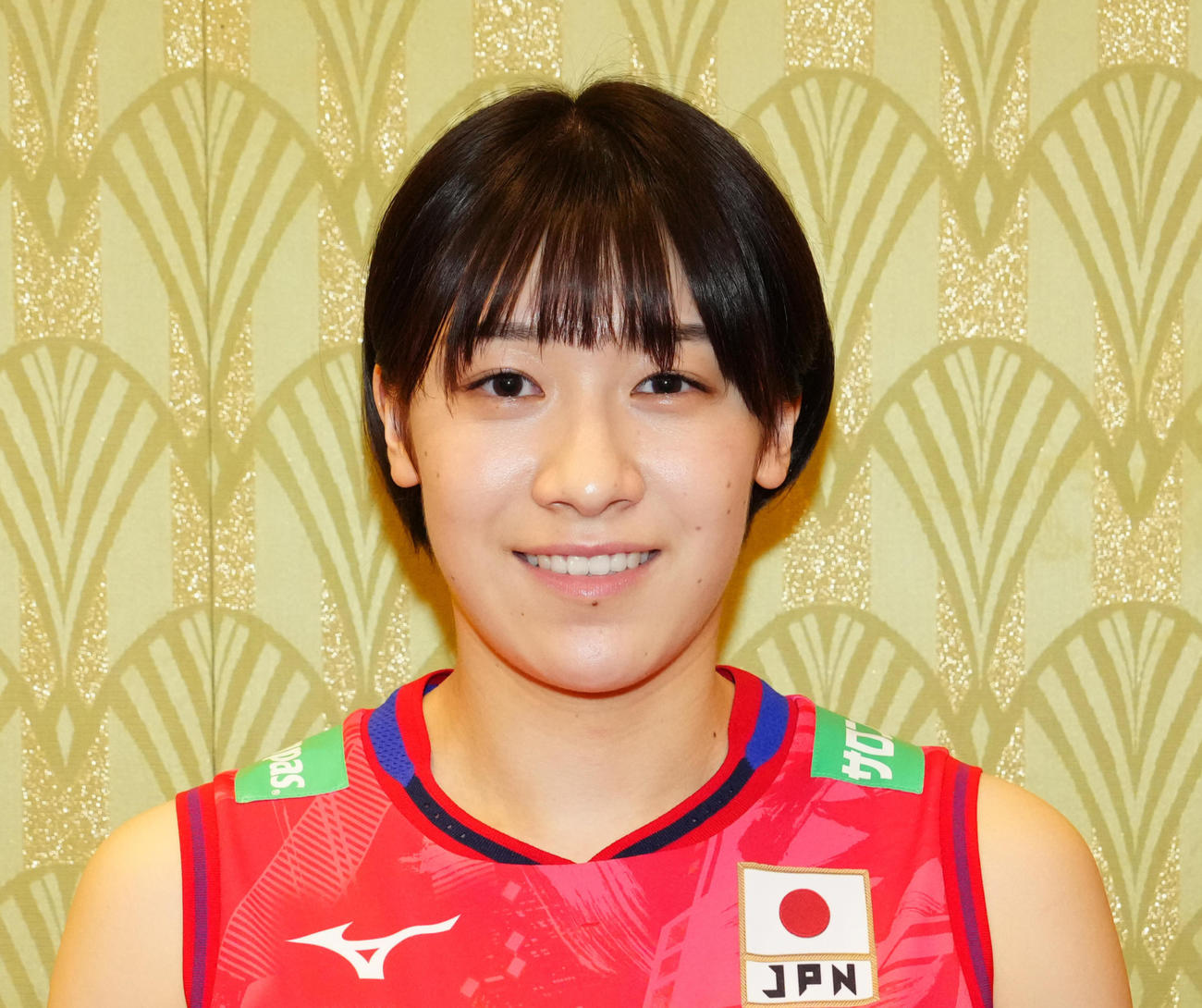 石川真佑（2023年5月8日撮影）