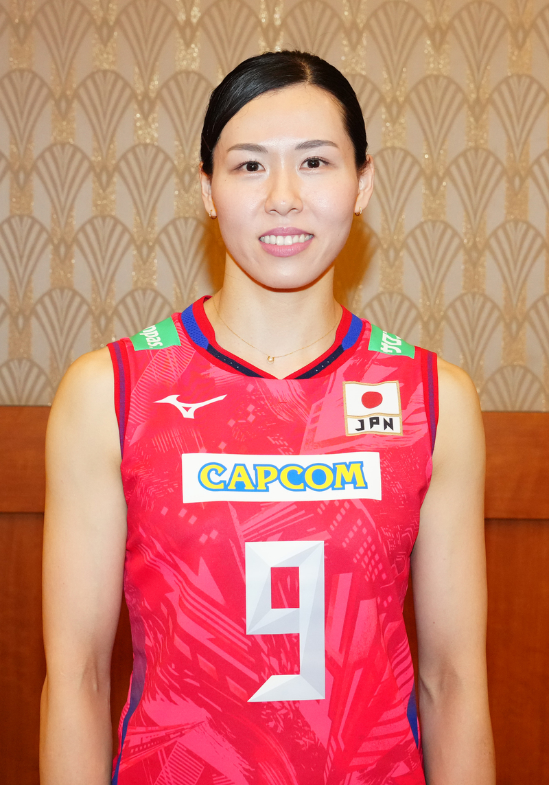 バレーボール女子日本代表の渡辺彩(2023年5月8日)

