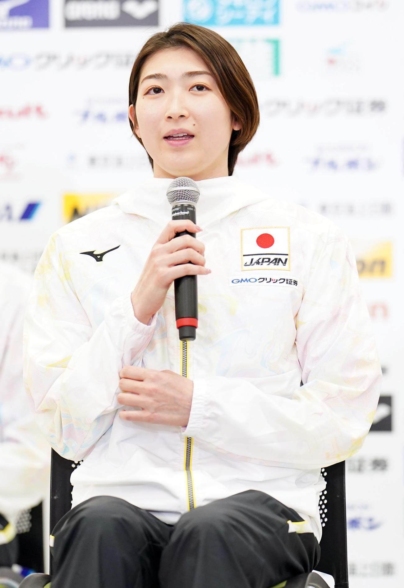 池江璃花子（2023年4月10日撮影）