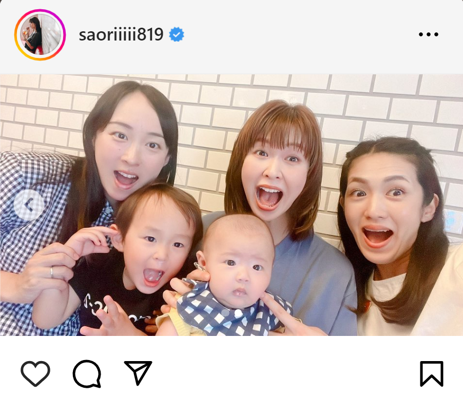 木村沙織さんのインスタグラムから