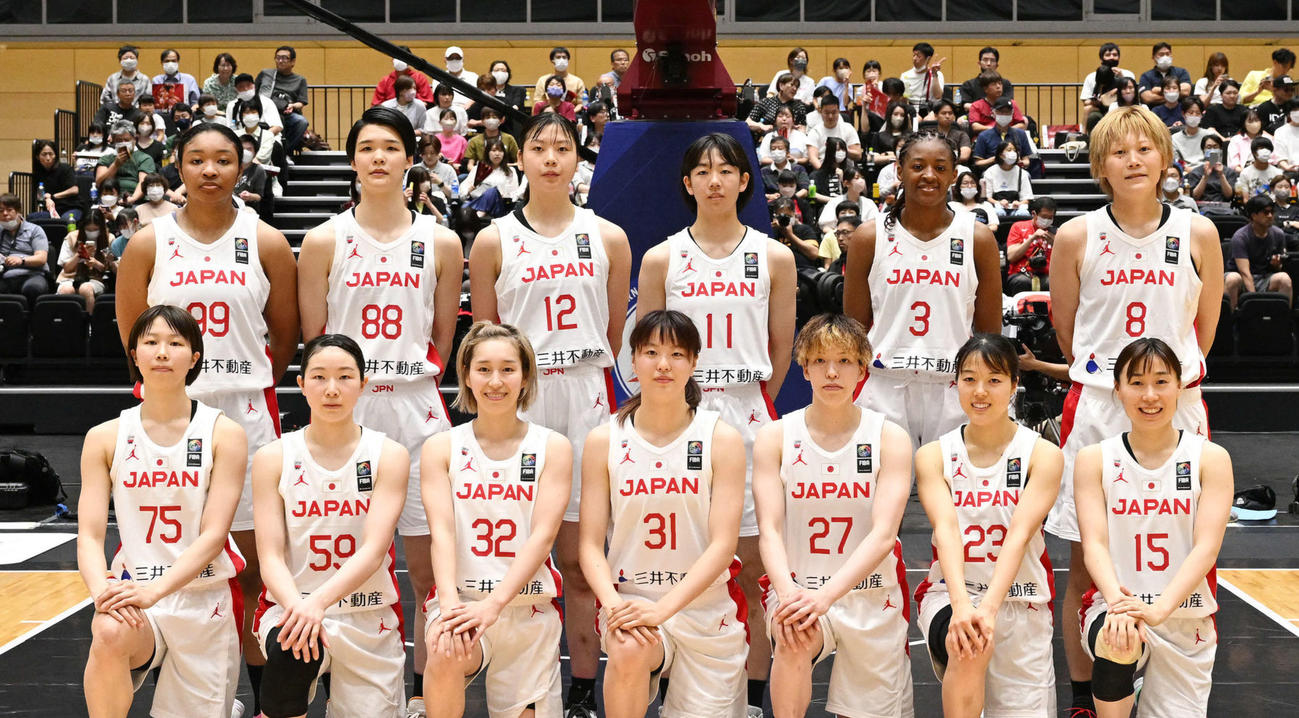 【バスケ】女子日本代表アジア・杯初戦 大会6連覇へ台湾相手に前半は40－31と順当にリード バスケットボール写真ニュース 日刊スポーツ 