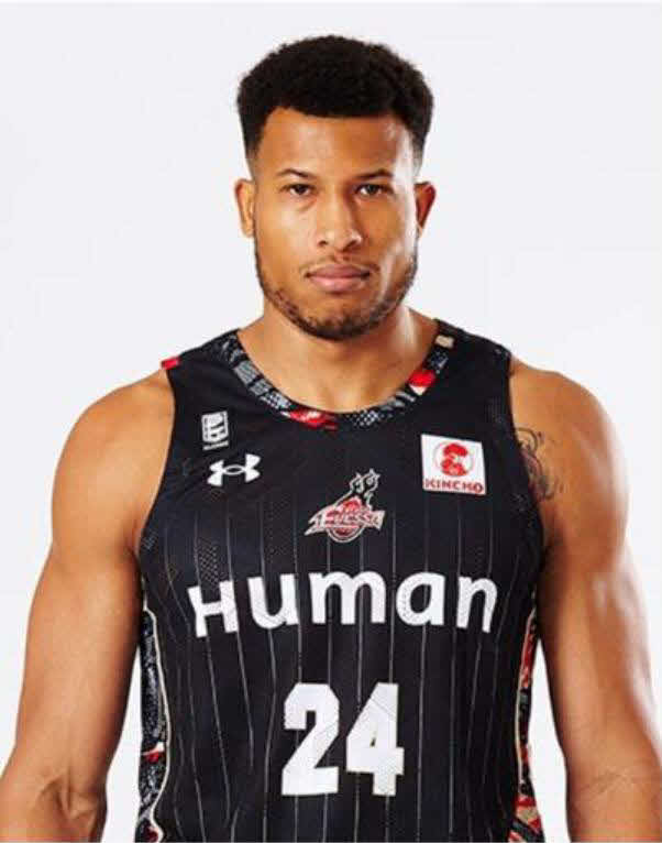 新潟に加入が決まったカイル・ハント　（提供＝新潟アルビレックスBB）