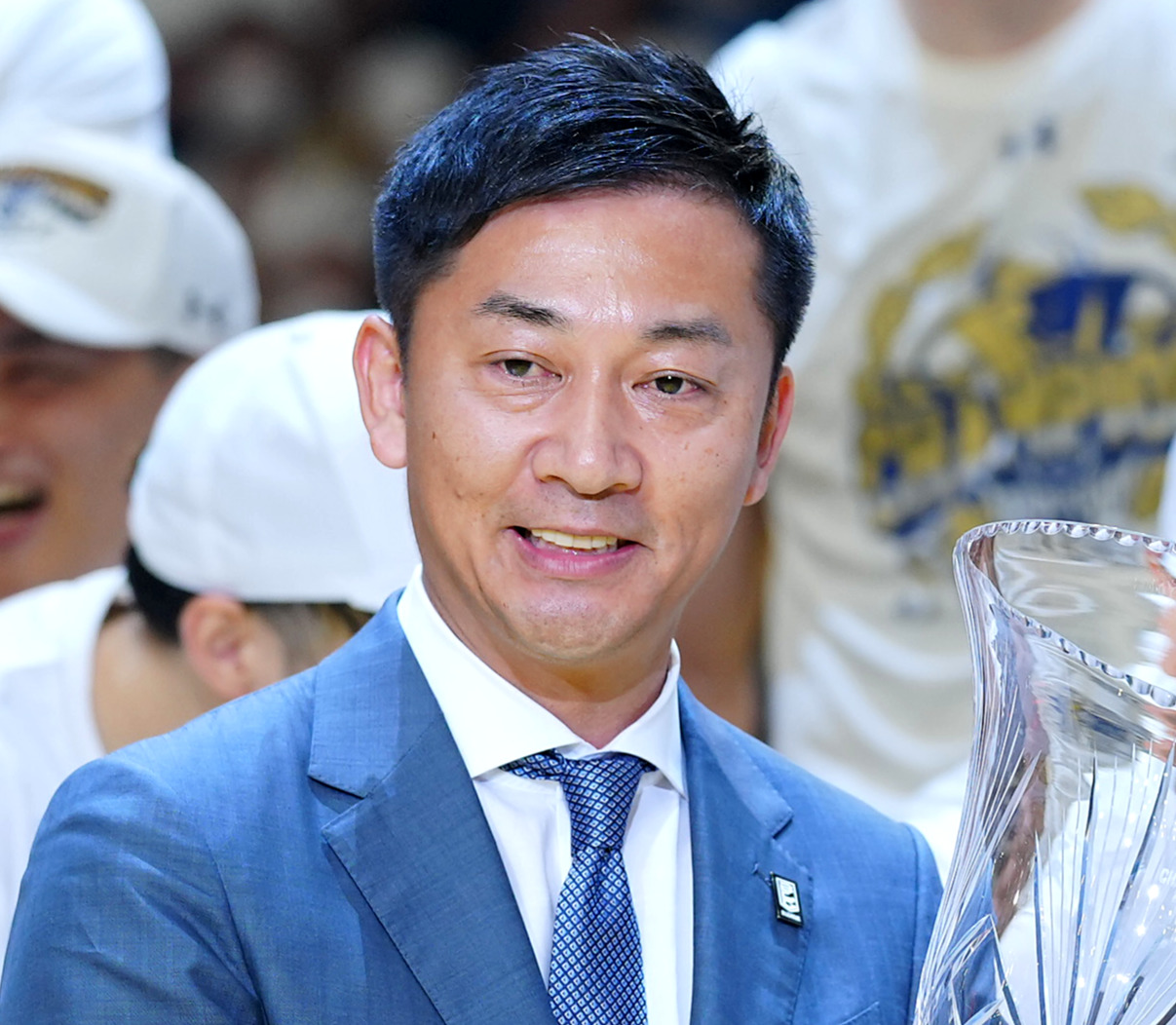 Bリーグ島田慎二チェアマン（2023年5月撮影）