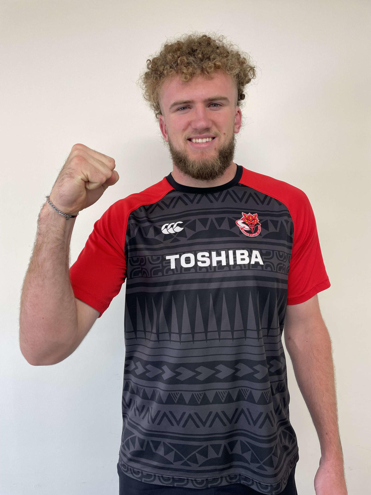 初のW杯へ向けて意気込みを口にしたラグビー日本代表ロックのワーナー・ディアンズ