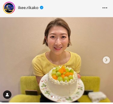 池江璃花子のインスタグラムから