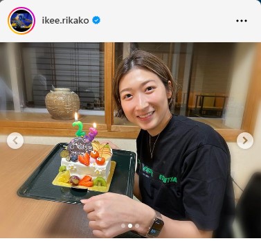 池江璃花子のインスタグラムから