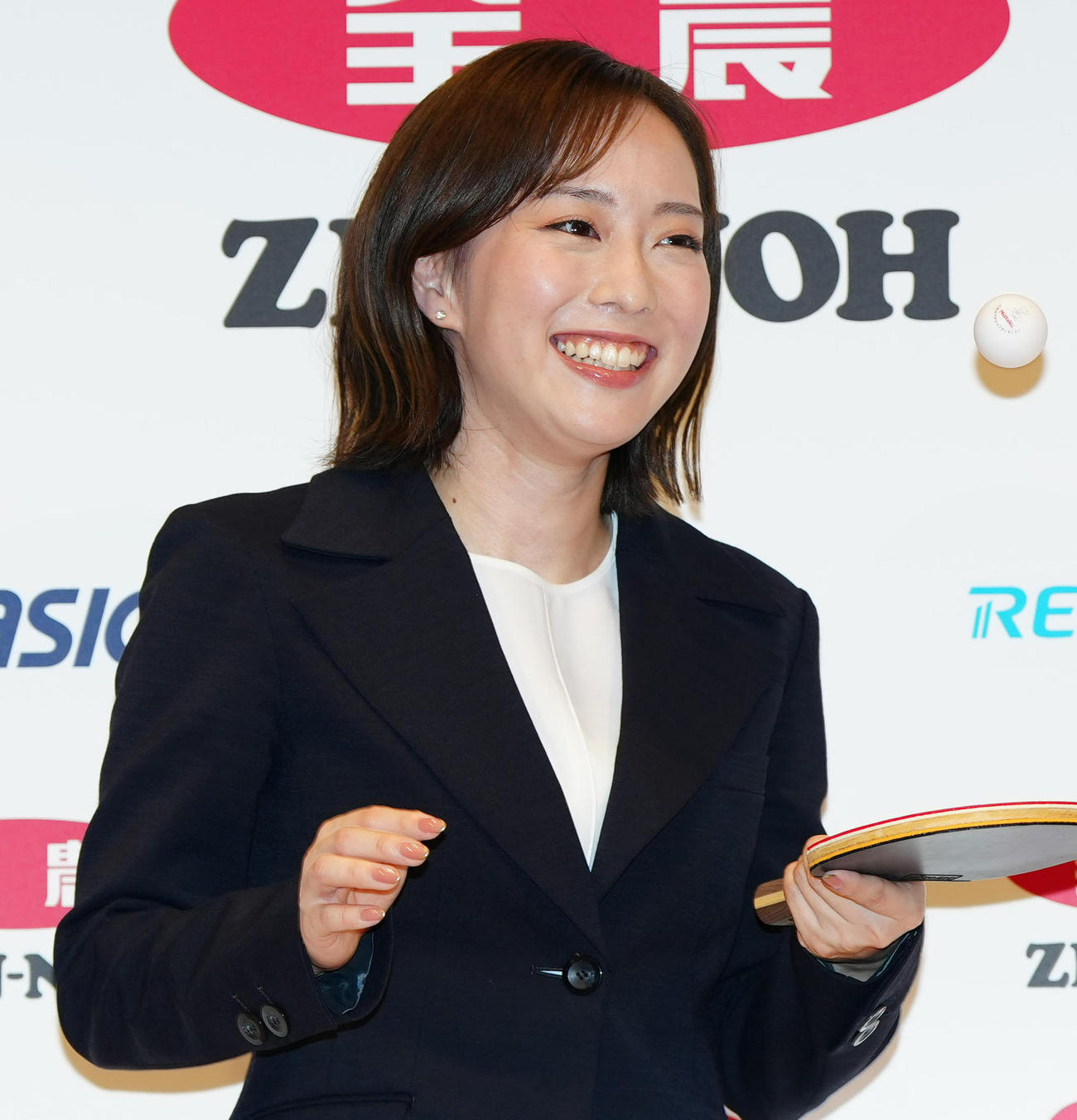 石川佳純さん（2023年5月18日撮影）