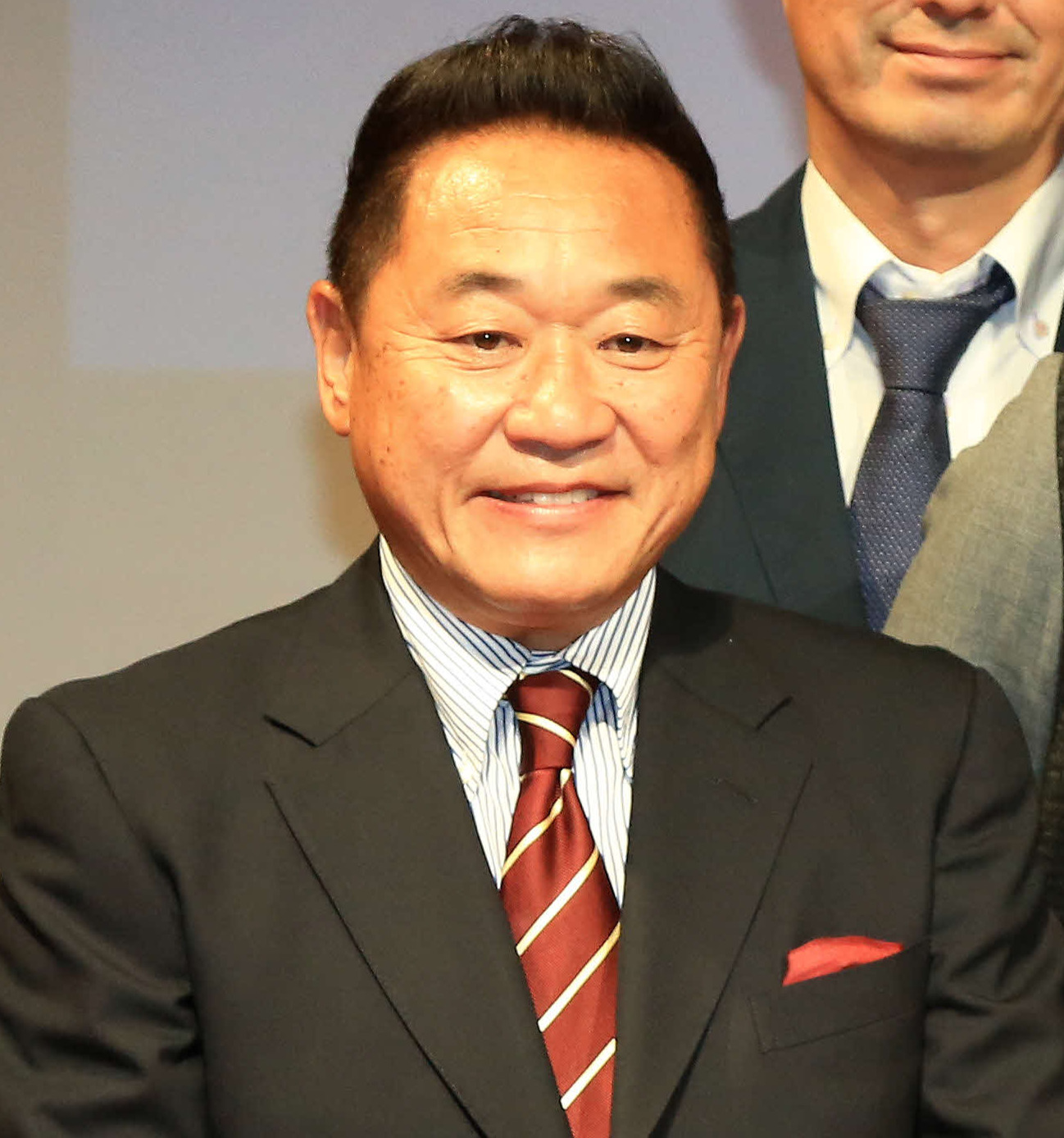 松木安太郎氏（2018年9月10日撮影）