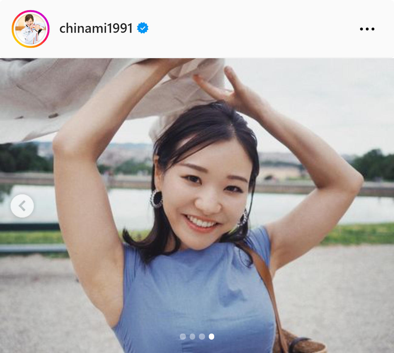 吉田知那美のインスタグラムから