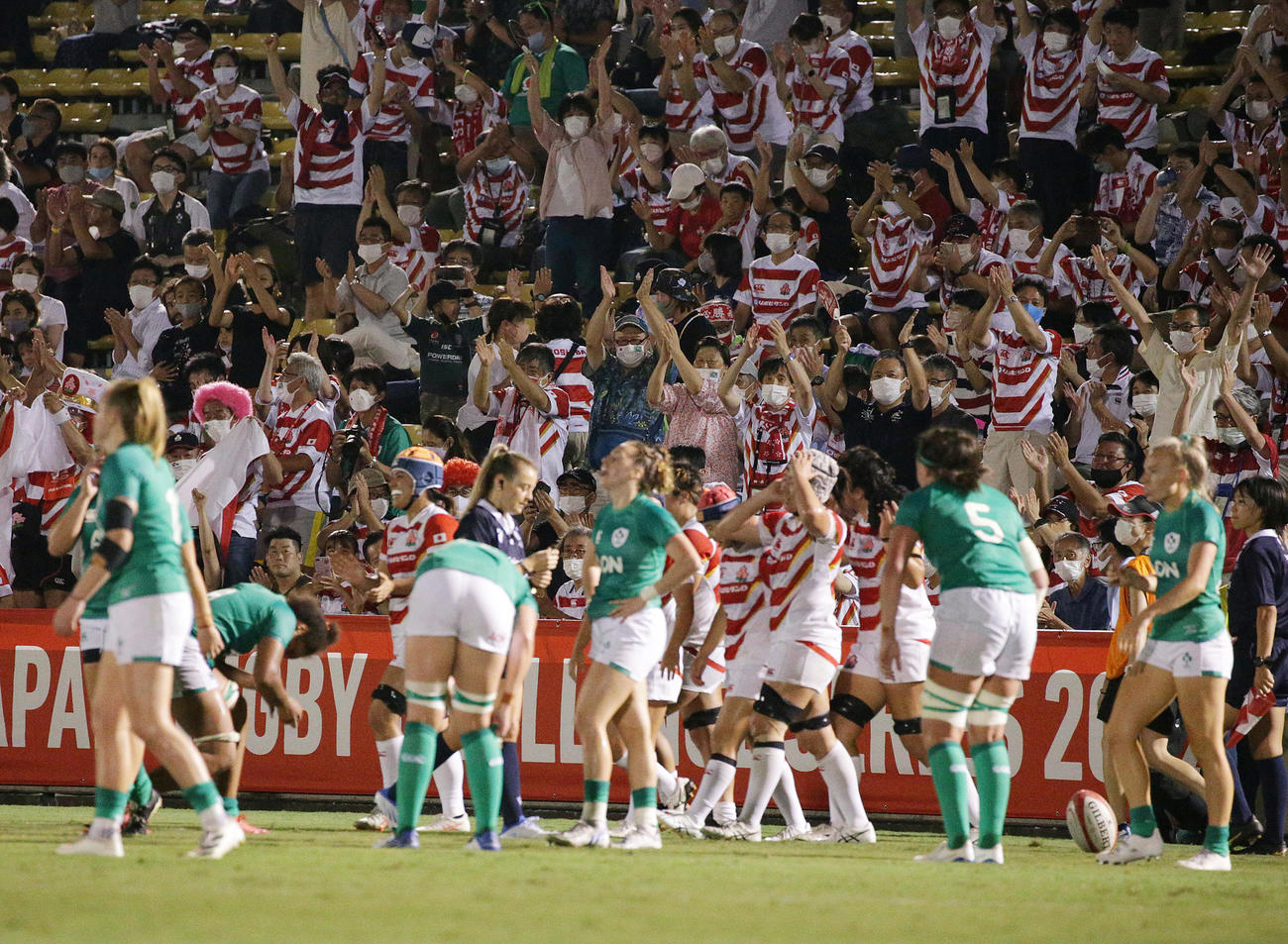 女子15人制日本代表（2022年8月27日撮影）