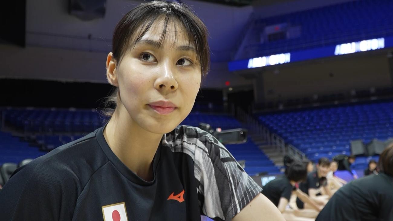 試合前に意気込みを語る和田（C）JVA