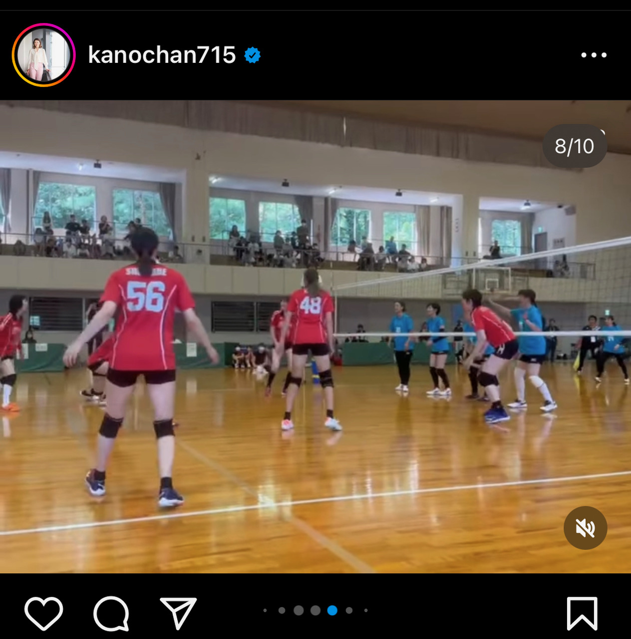 狩野舞子さんのインスタグラムから