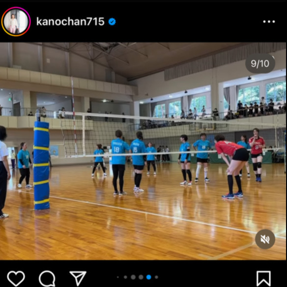 狩野舞子さんのインスタグラムから