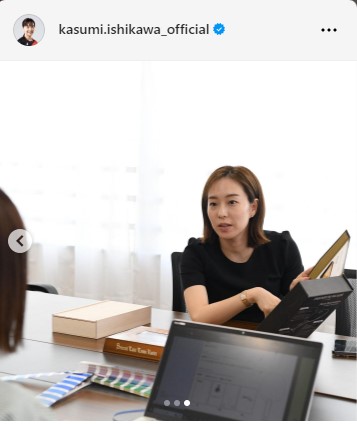 石川佳純のインスタグラムから
