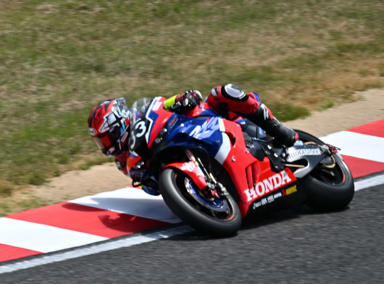 33号車「Team HRC with日本郵便」の長島哲太