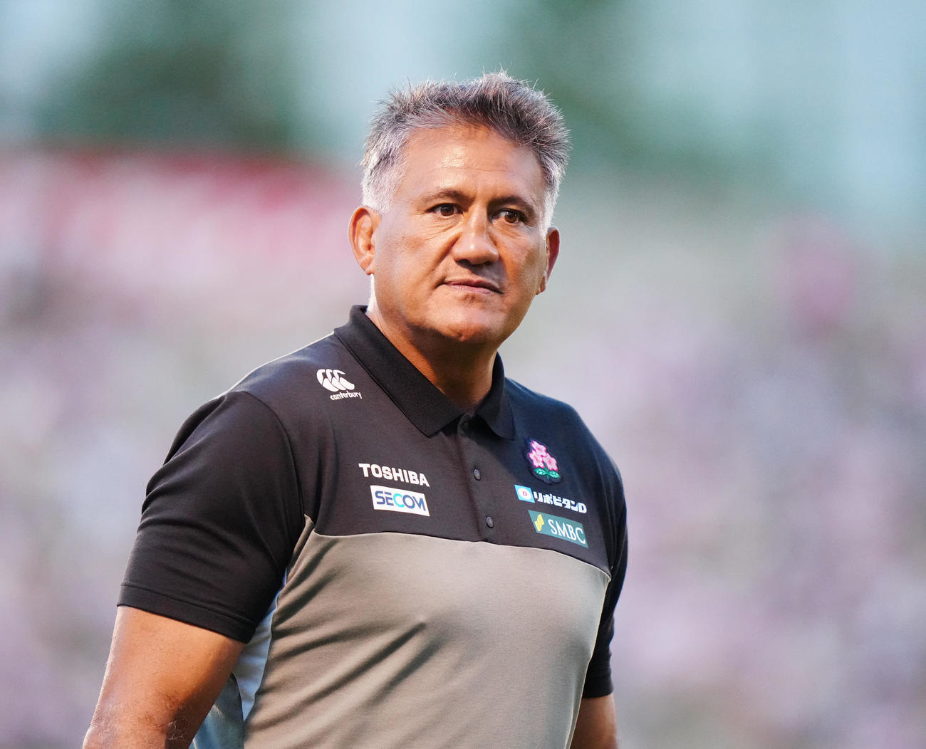 ラグビー日本代表のジェイミー・ジョセフ・ヘッドコーチ＝2023年8月5日（撮影・江口和貴）