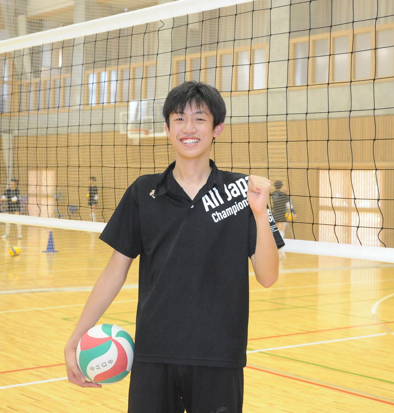 U16日本代表の岩田が中之口中をけん引する