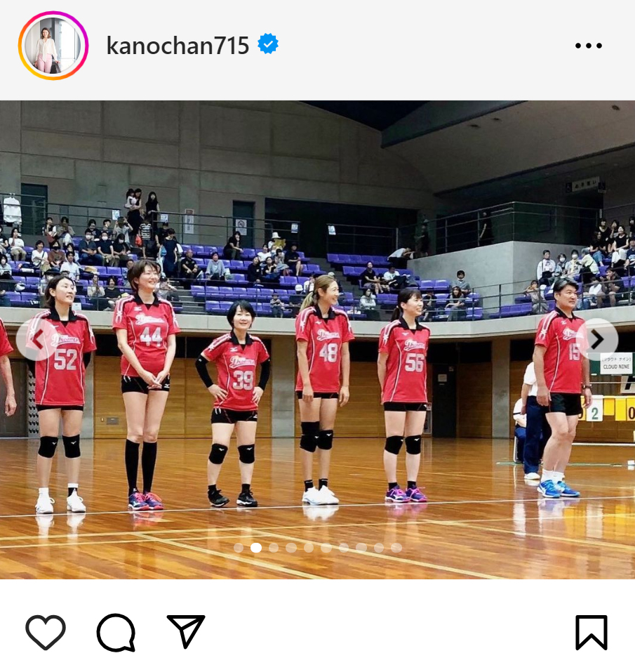 狩野舞子さんのインスタグラムから