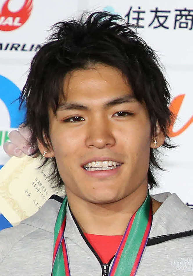 スポーツクライミングの楢崎智亜（2020年2月9日撮影）