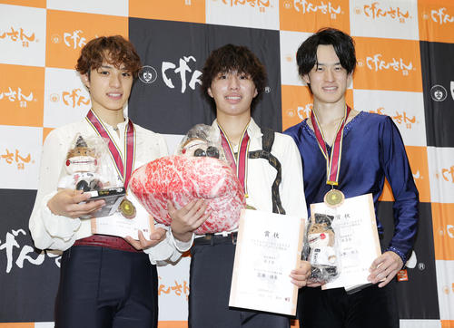 フィギュア】三浦佳生“2日連続”優勝！賞品で近江牛ゲット「家族で