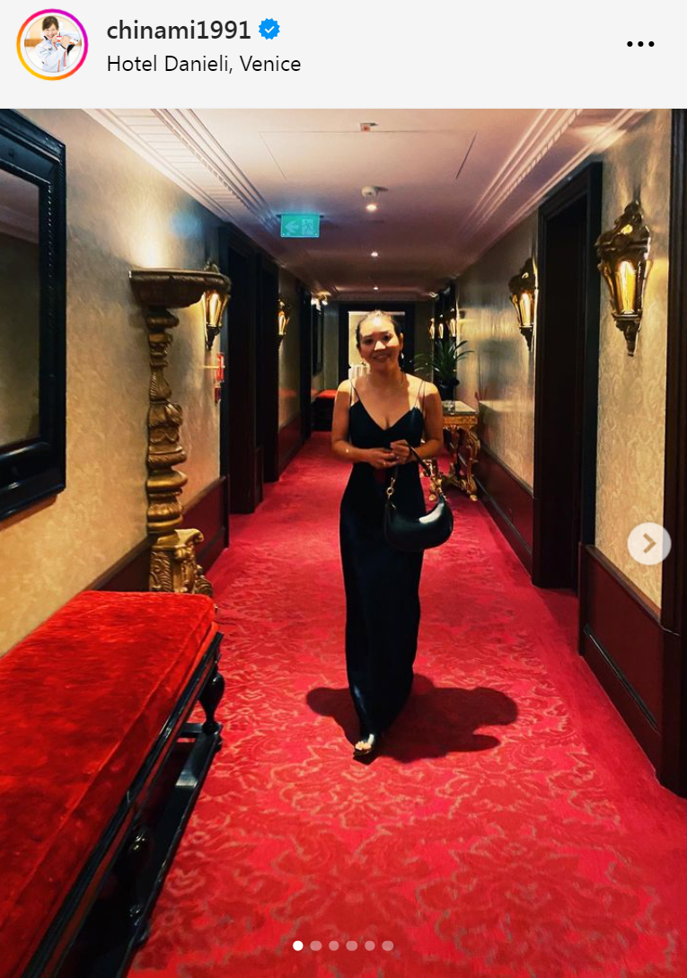 吉田知那美のインスタグラムから